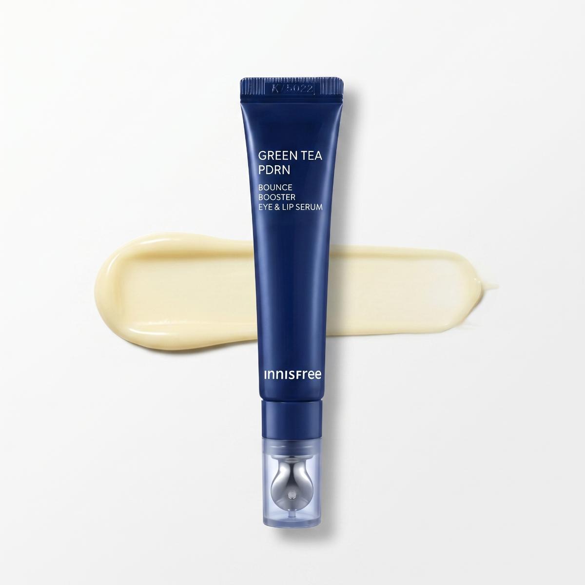 Innisfree Green Tea PDRN Bounce Booster Eye & Lip Serum 15ml