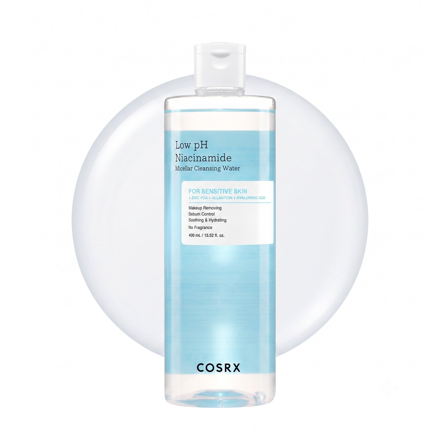 COSRX Low pH Niacinamide Micellar Cleansing Water 400ml