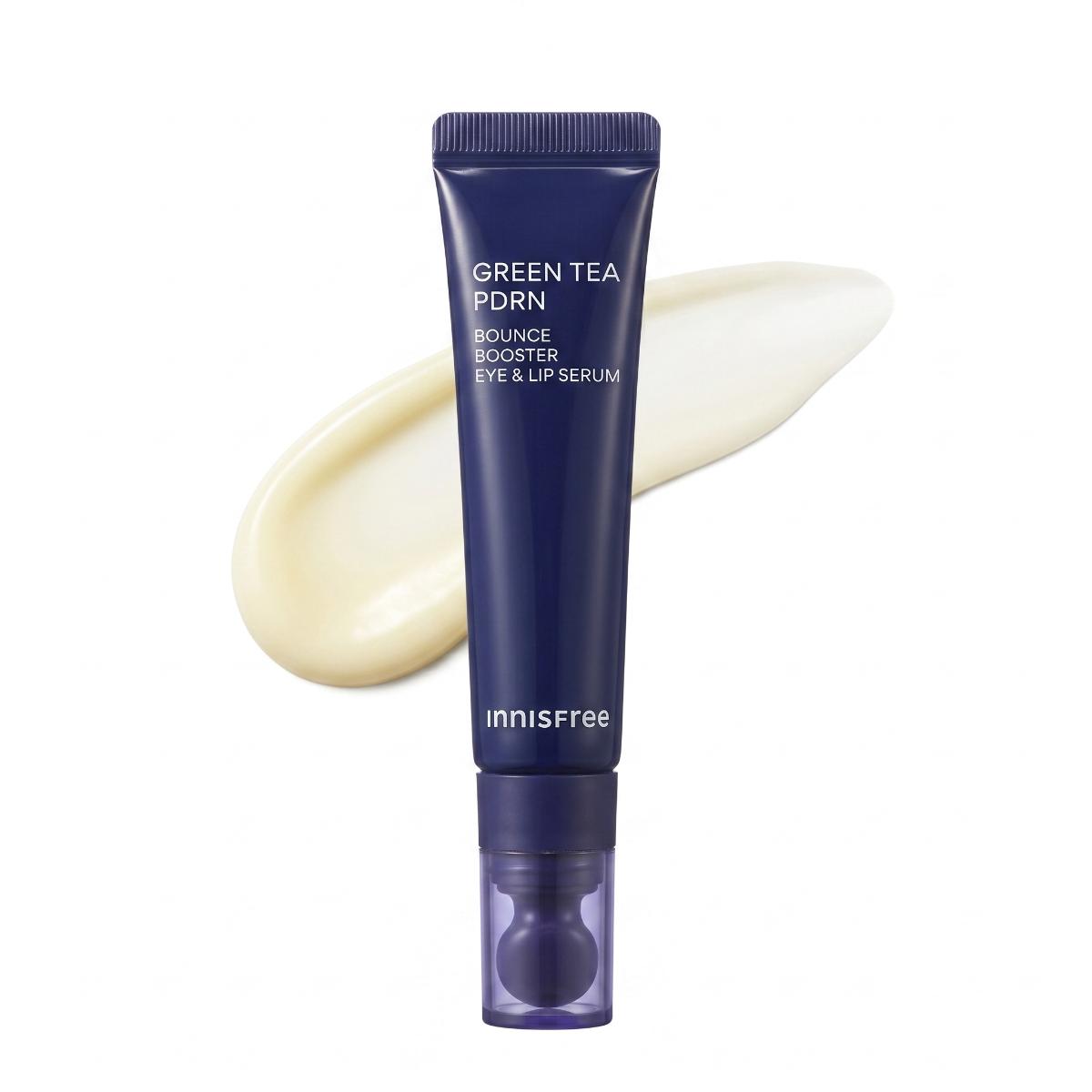 Innisfree Green Tea PDRN Bounce Booster Eye & Lip Serum 15ml