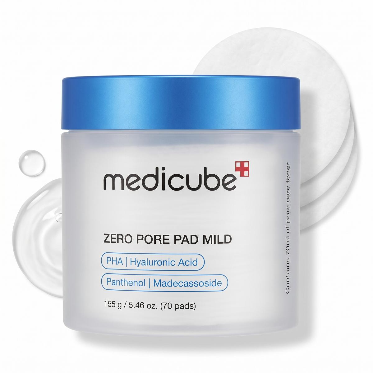 MEDICUBE Zero Pore Pad Mild 70 Pads