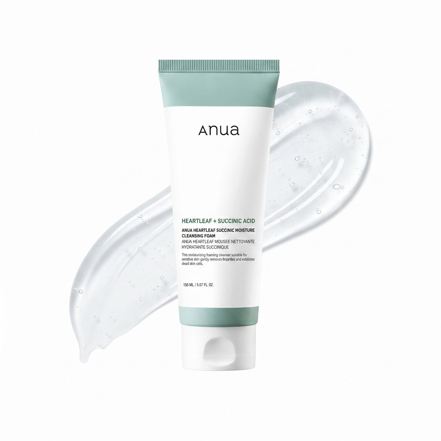 Anua Heartleaf Succinic Moisture Cleansing Foam 150ml