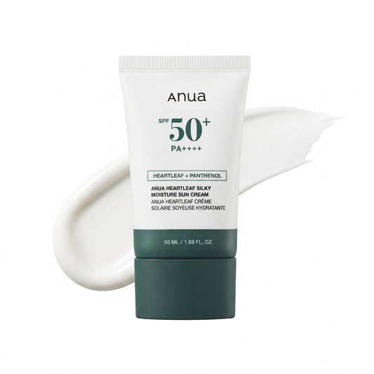 Anua Heartleaf Silky Moisture Sun Cream SPF50+ PA++++ 50ml