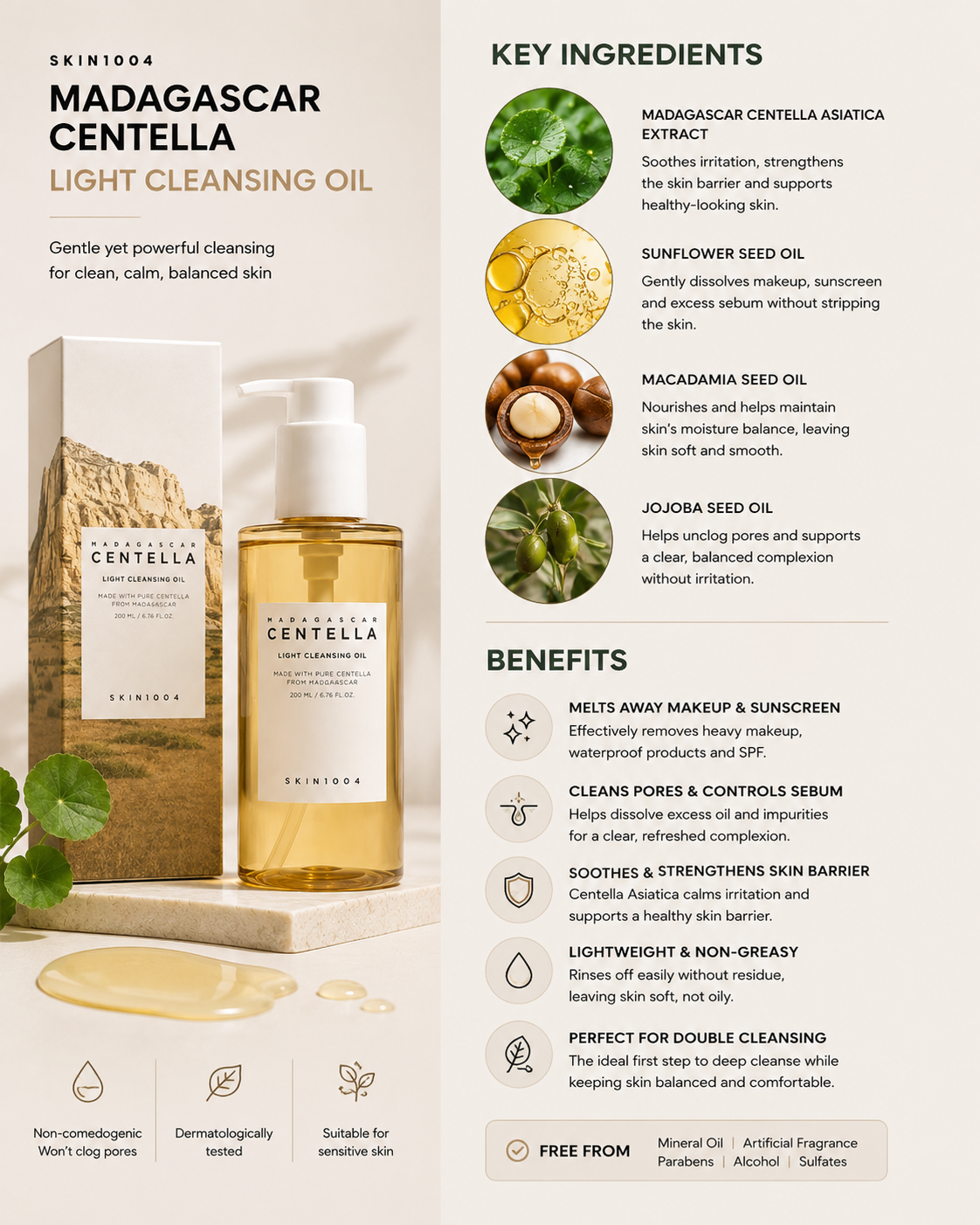 SKIN1004 Cleansing Oil