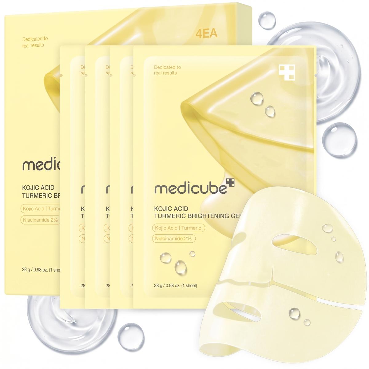 MEDICUBE Kojic Acid Turmeric Gel Mask 4ea