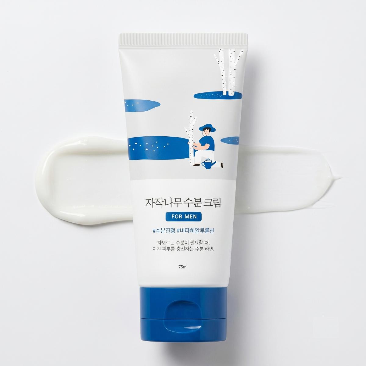 ROUND LAB For Men Birch Juice Moisturizing Cream 75ml