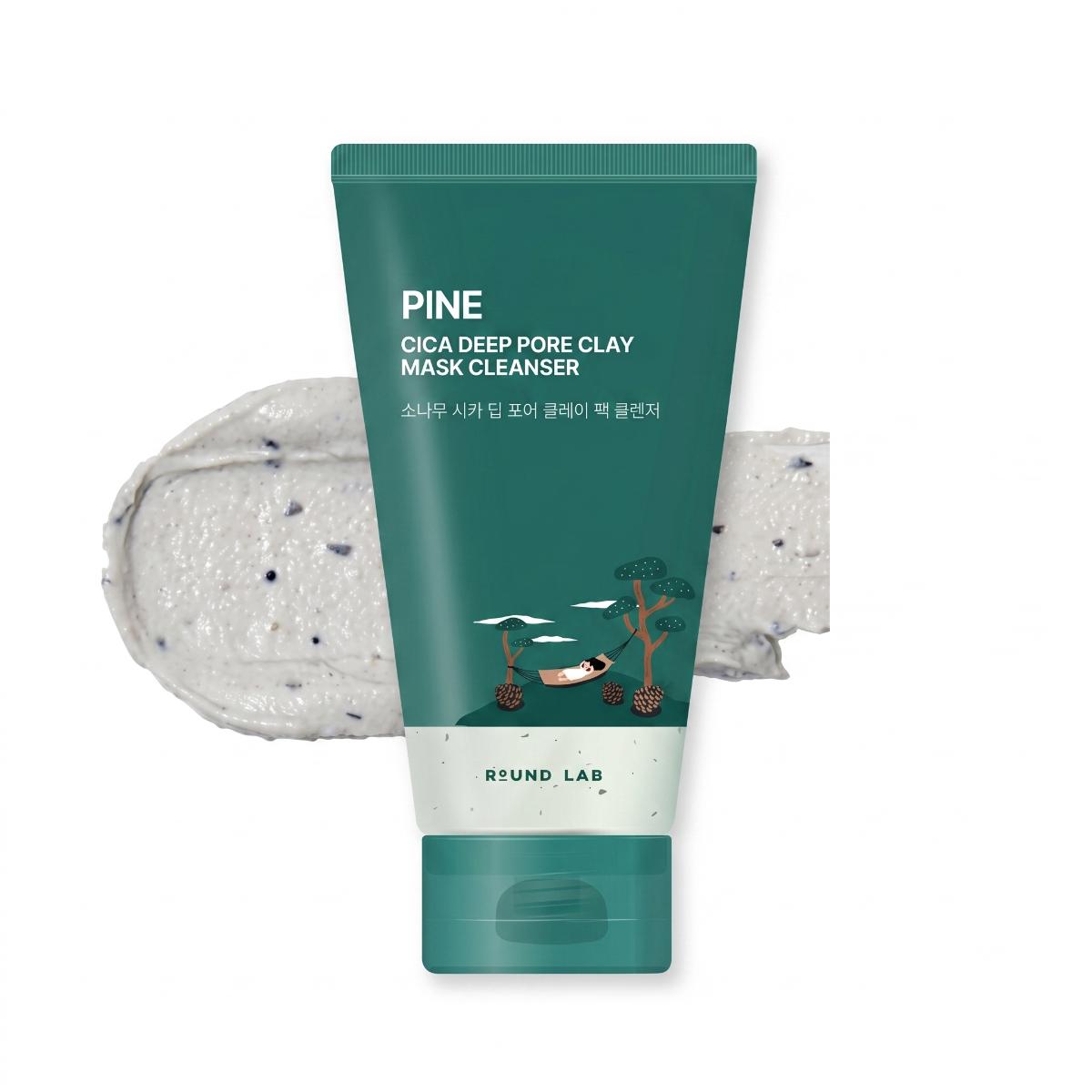 ROUND LAB Pine Cica Deep Pore Clay Mask Cleanser 150ml
