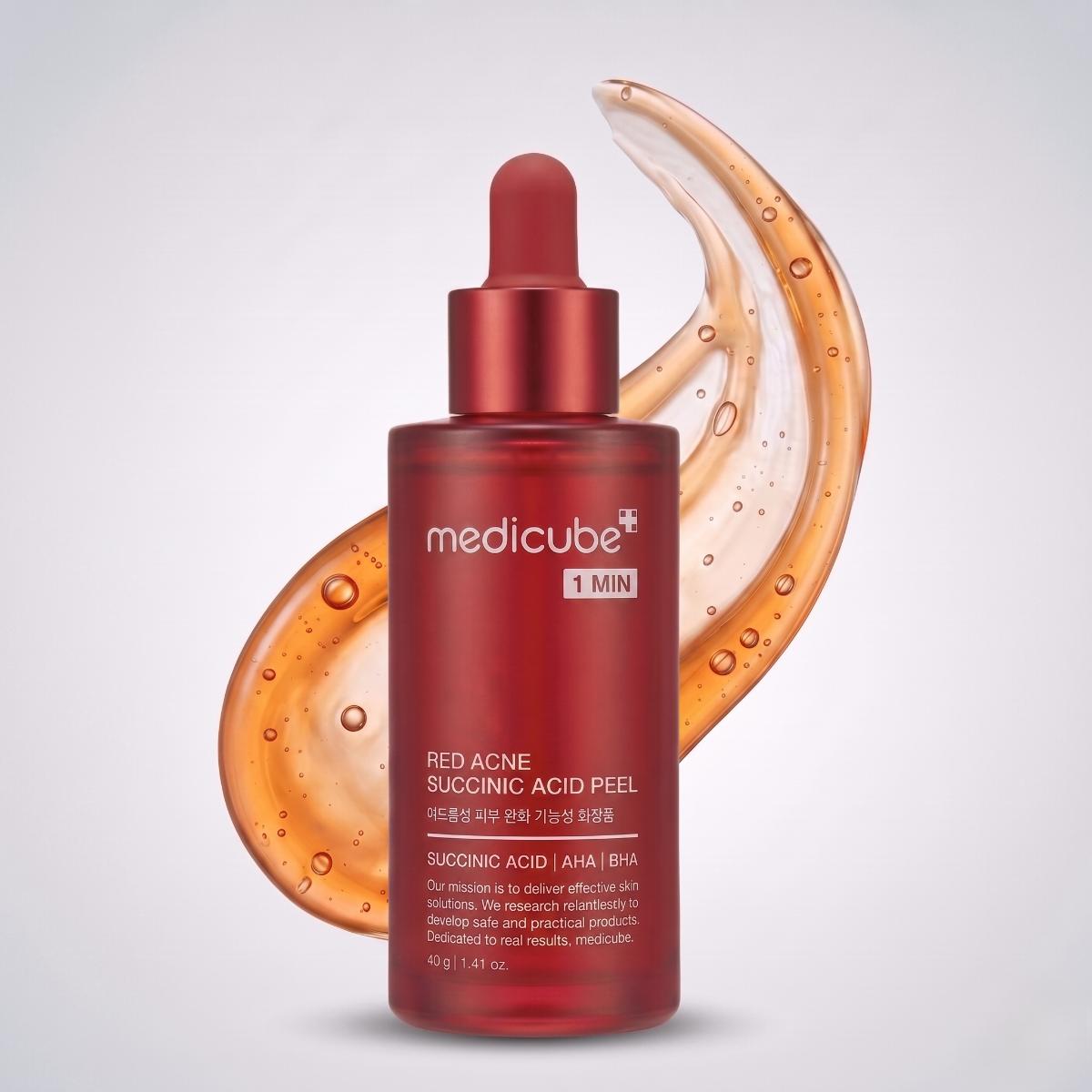 MEDICUBE Red Acne Succinic Acid Peel Serum 40g