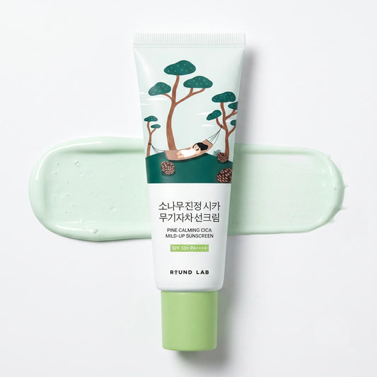 ROUND LAB Pine Calming Cica Mild-Up Sunscreen 40ml