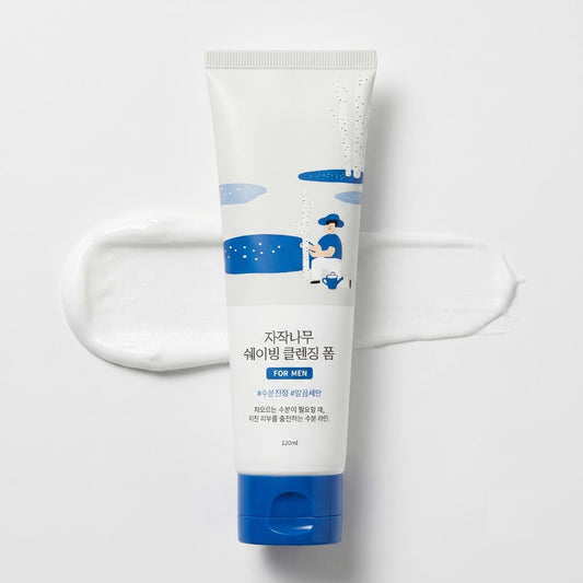 ROUND LAB For Men Birch Juice Shaving Cleansing Foam 120ml