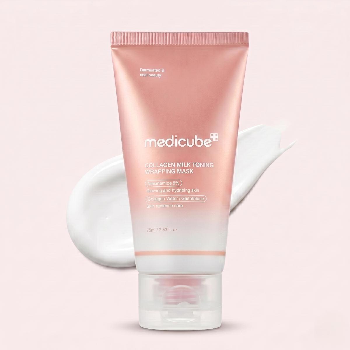 MEDICUBE Collagen Milky Toning Wrapping Mask 75ml