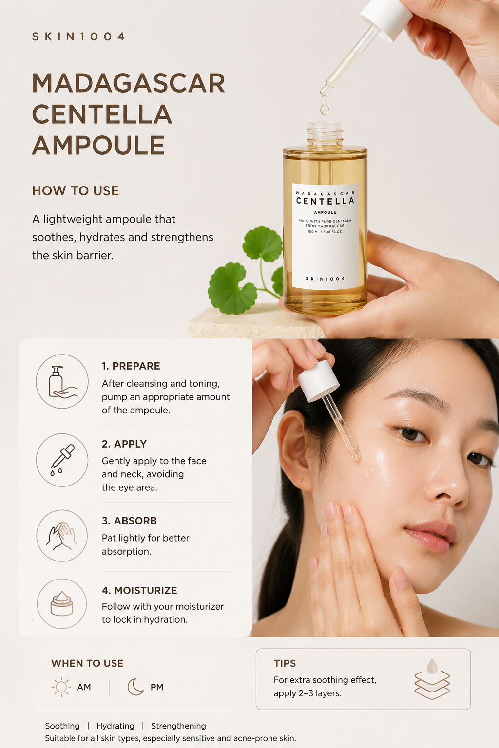 SKIN1004 Madagascar Centella Ampoule