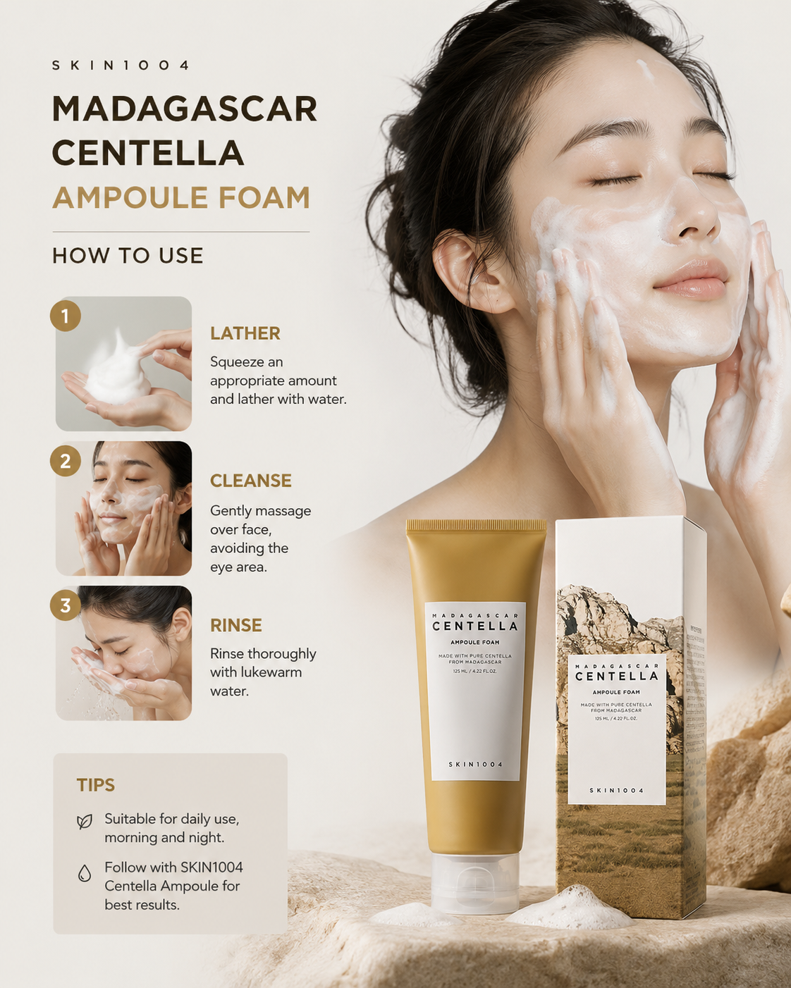 SKIN1004 Ampoule Foam