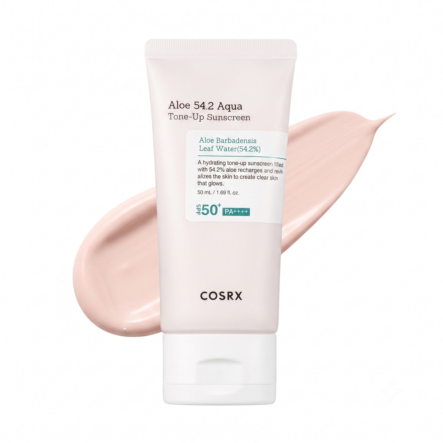COSRX Aloe 54.2 Aqua Tone-Up Sunscreen SPF50+ PA++++ 50ml