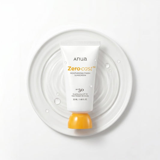 Anua Zero-Cast Moisturizing Finish Sunscreen 50ml