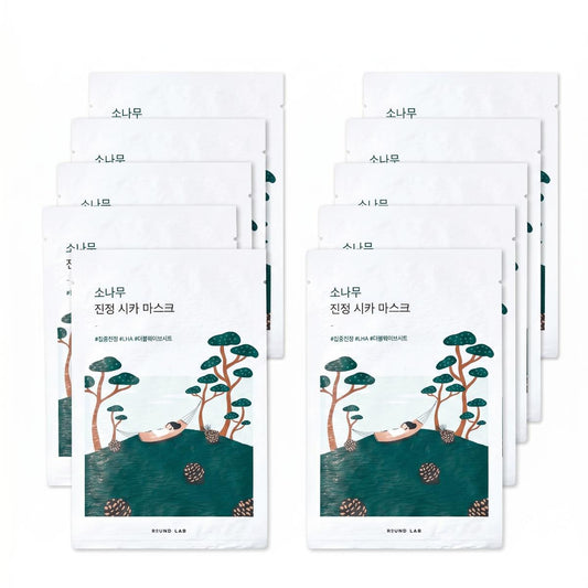 ROUND LAB Pine Calming Cica Mask 10 Sheets