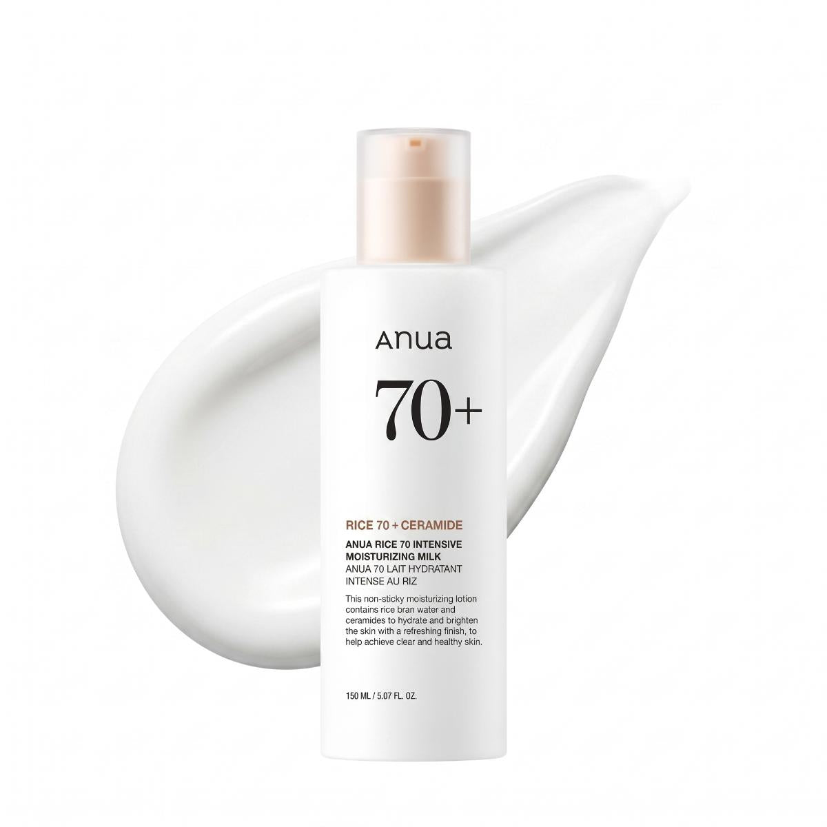 Anua Rice 70 Intensive Moisturizing Milk 150ml