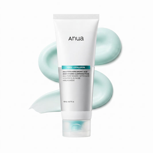 Anua PDRN Hyaluronic Acid Moisturizing Cleansing Foam 150ml