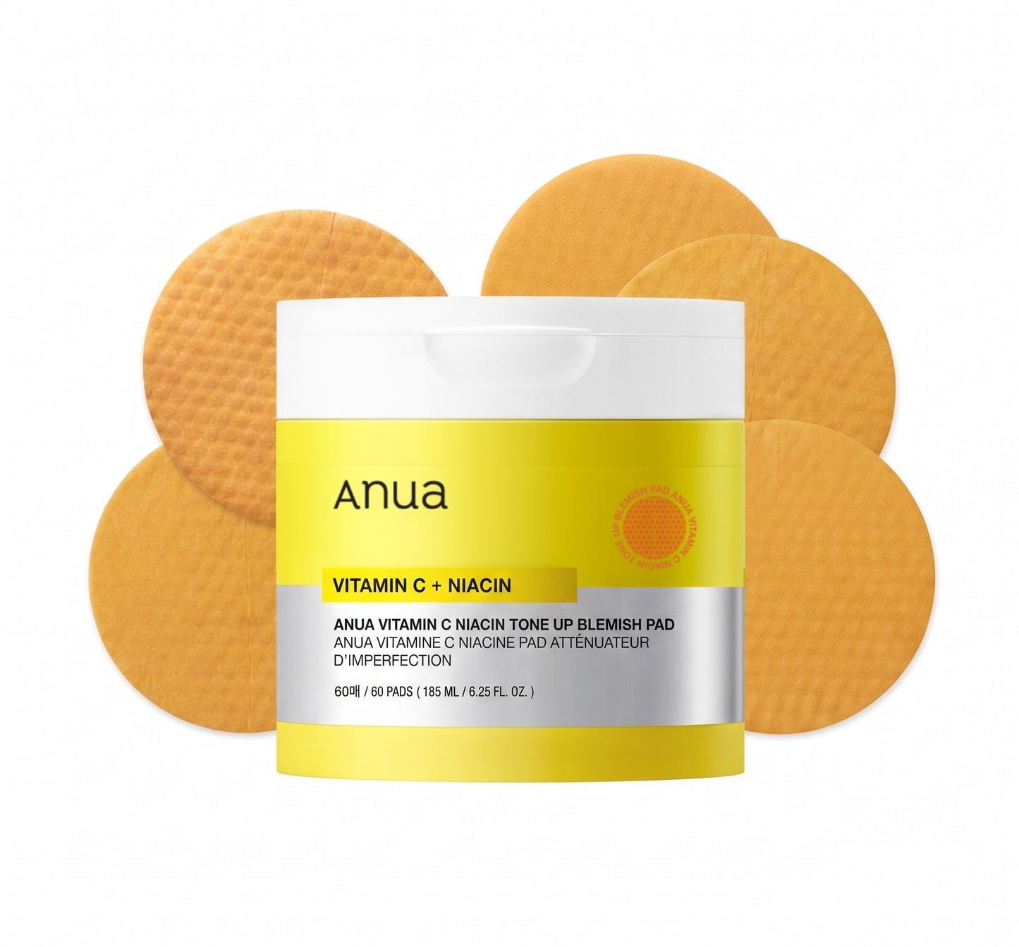 Anua Vitamin C Niacin Tone Up Blemish Pad 60 pads